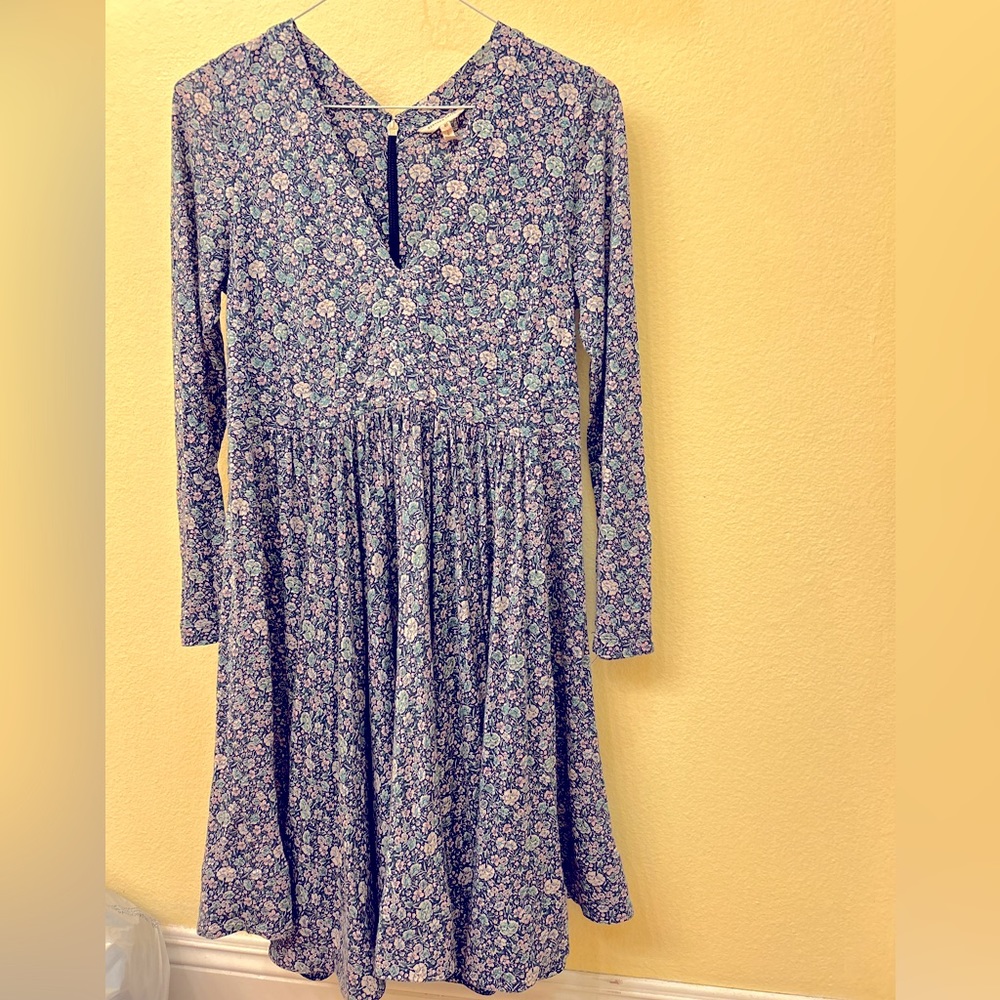 Rebecca Taylor Floral Mini Zip Dress Woman’s Size 8 🪻🌸🪷 NWOT